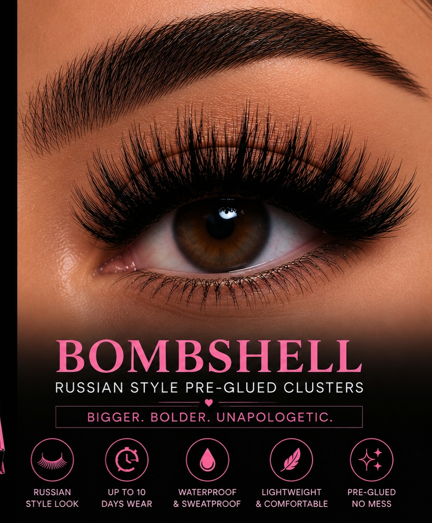 Bombshell Pre-Glued Cluster Lashes 🔥 PRE-ORDER