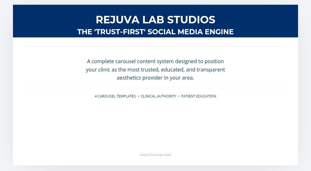 The Premium Aesthetics Social Media Template Pack (With Pre-Written Captions)