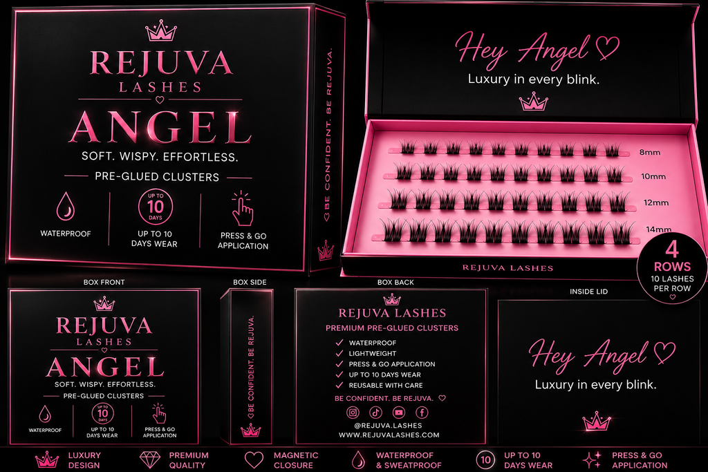 Angel Pre-Glued Cluster Lashes 👼 PRE-ORDER